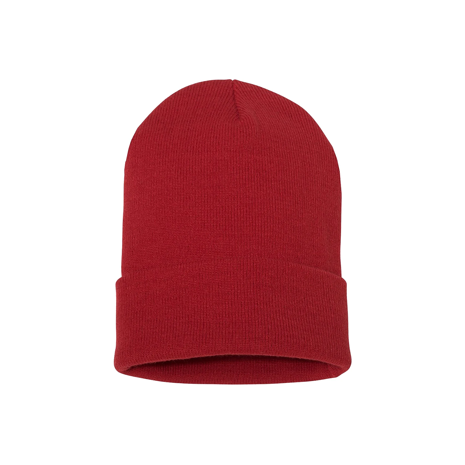 12" Cuffed Beanie - Red