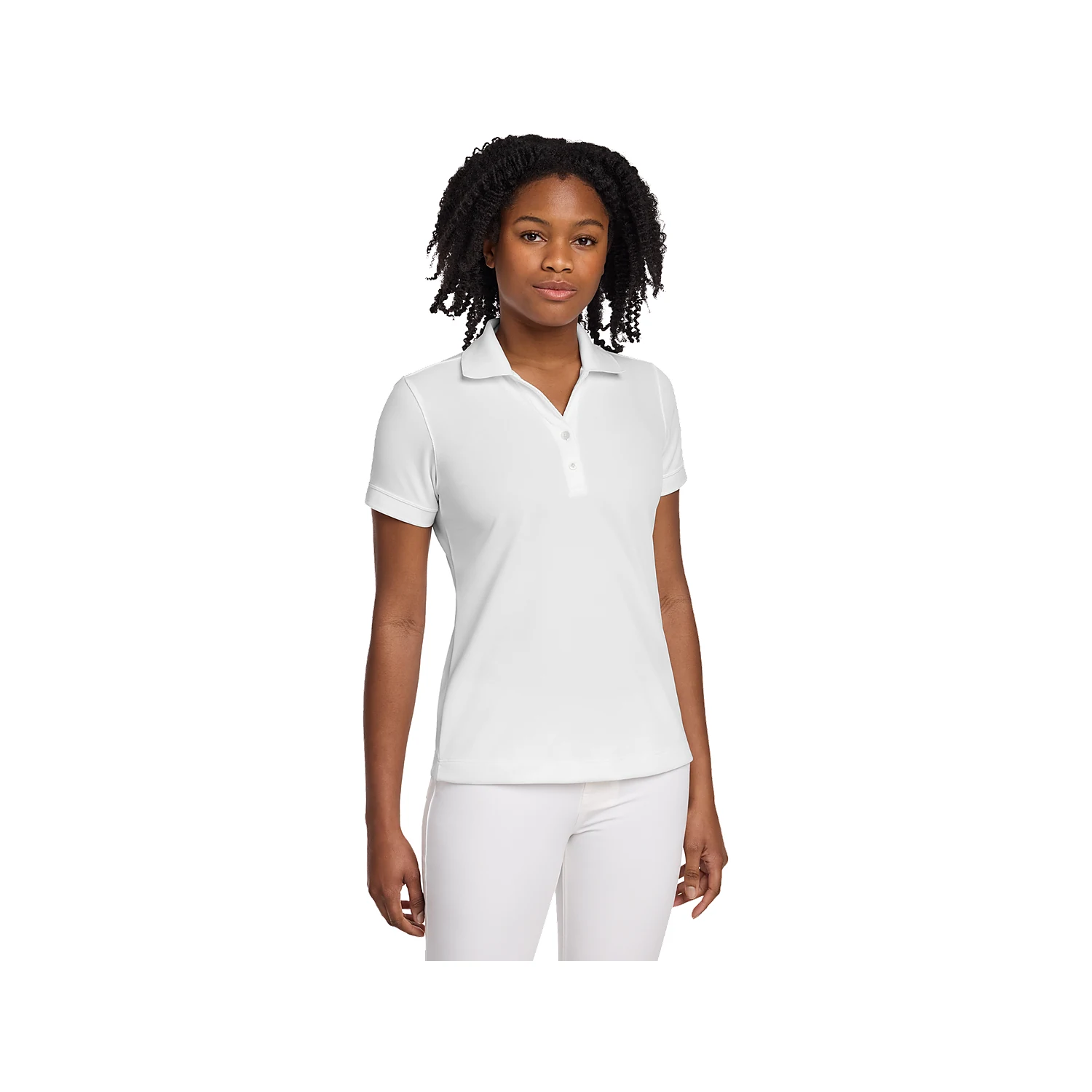 Nike Golf Ladies Dri-FIT Classic Polo - White