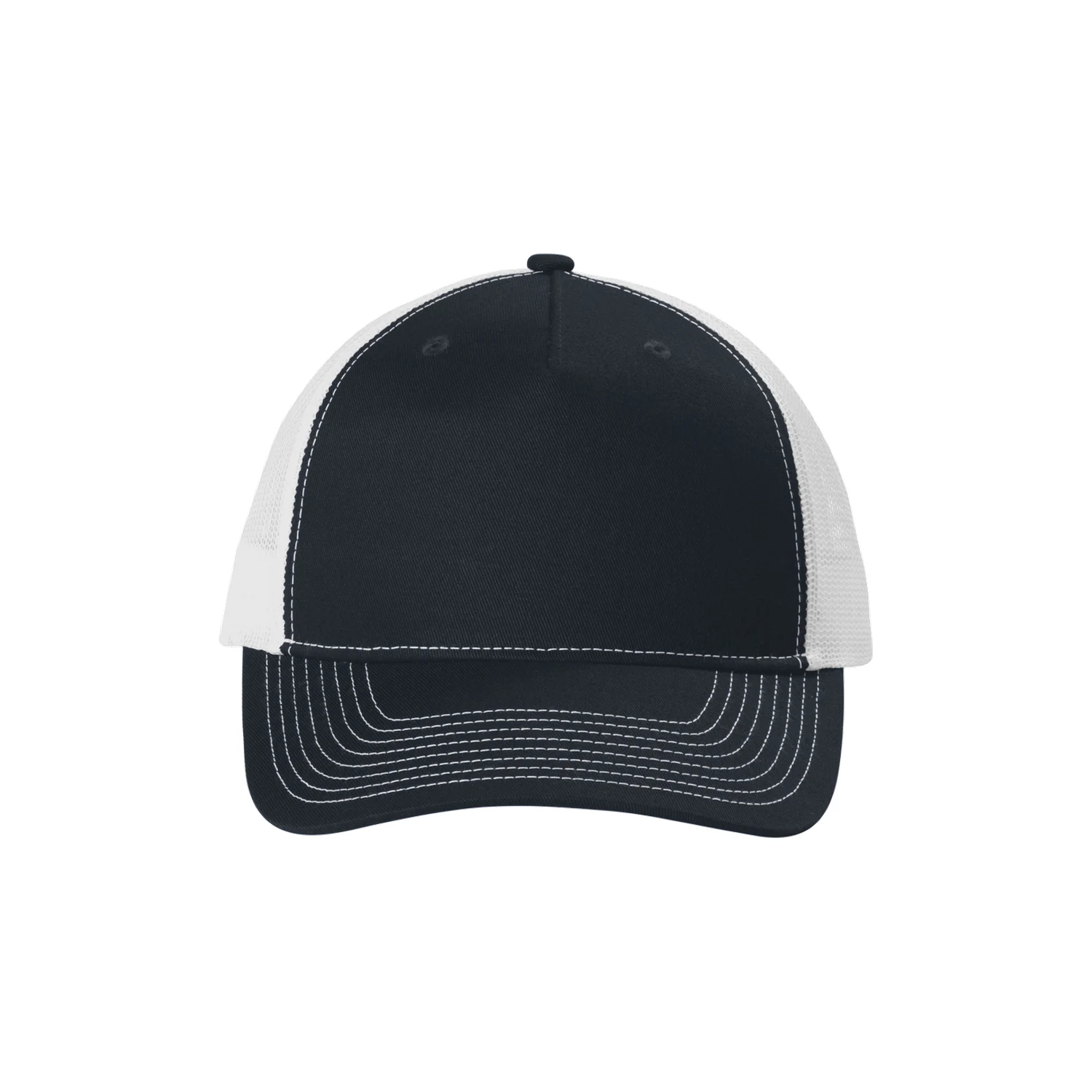 Port Authority Snapback Five Panel Trucker Cap - RichNavy W