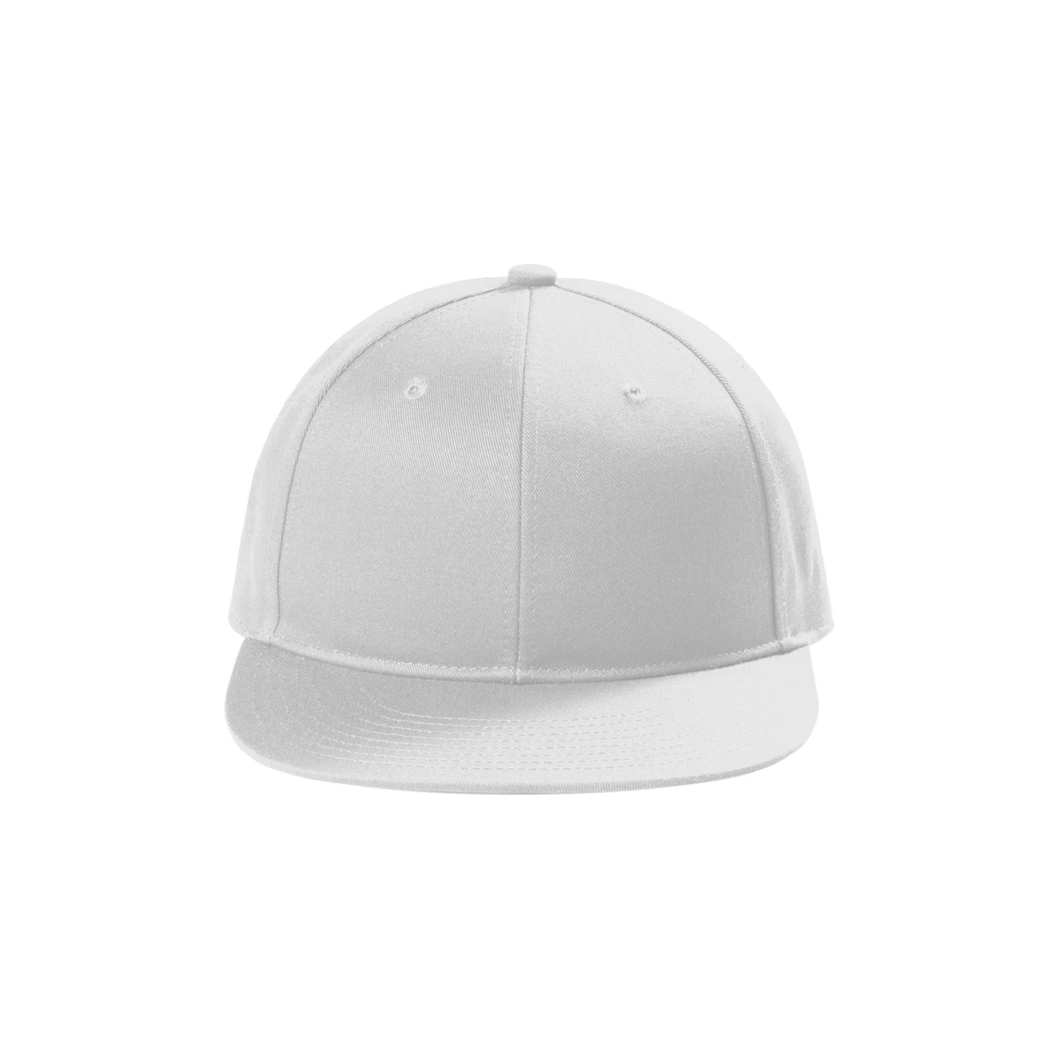 Port Authority Snapback Flat Bill Cap C406 - White