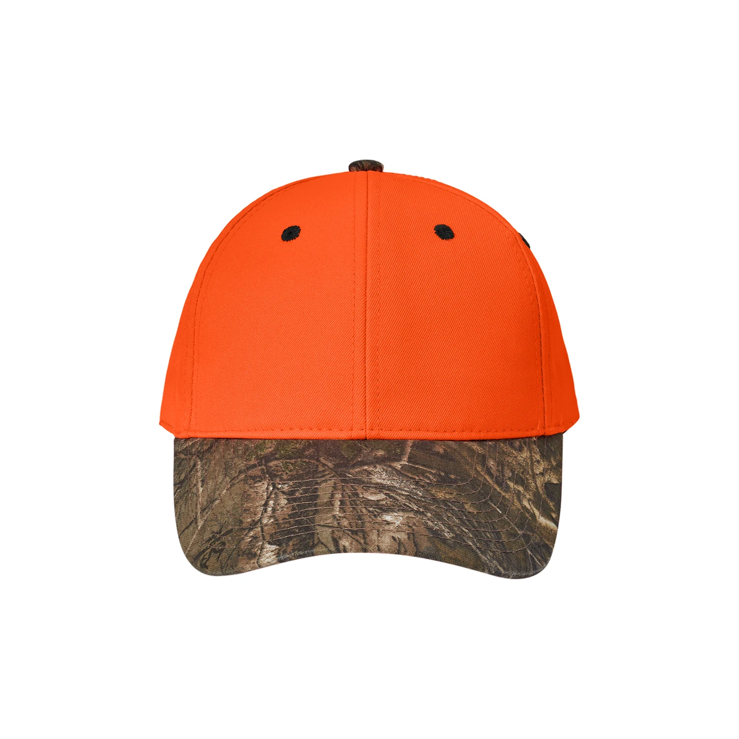 Port Authority Enhanced Visibility Cap with Camo Brim C804 - Orange B./ Realtree