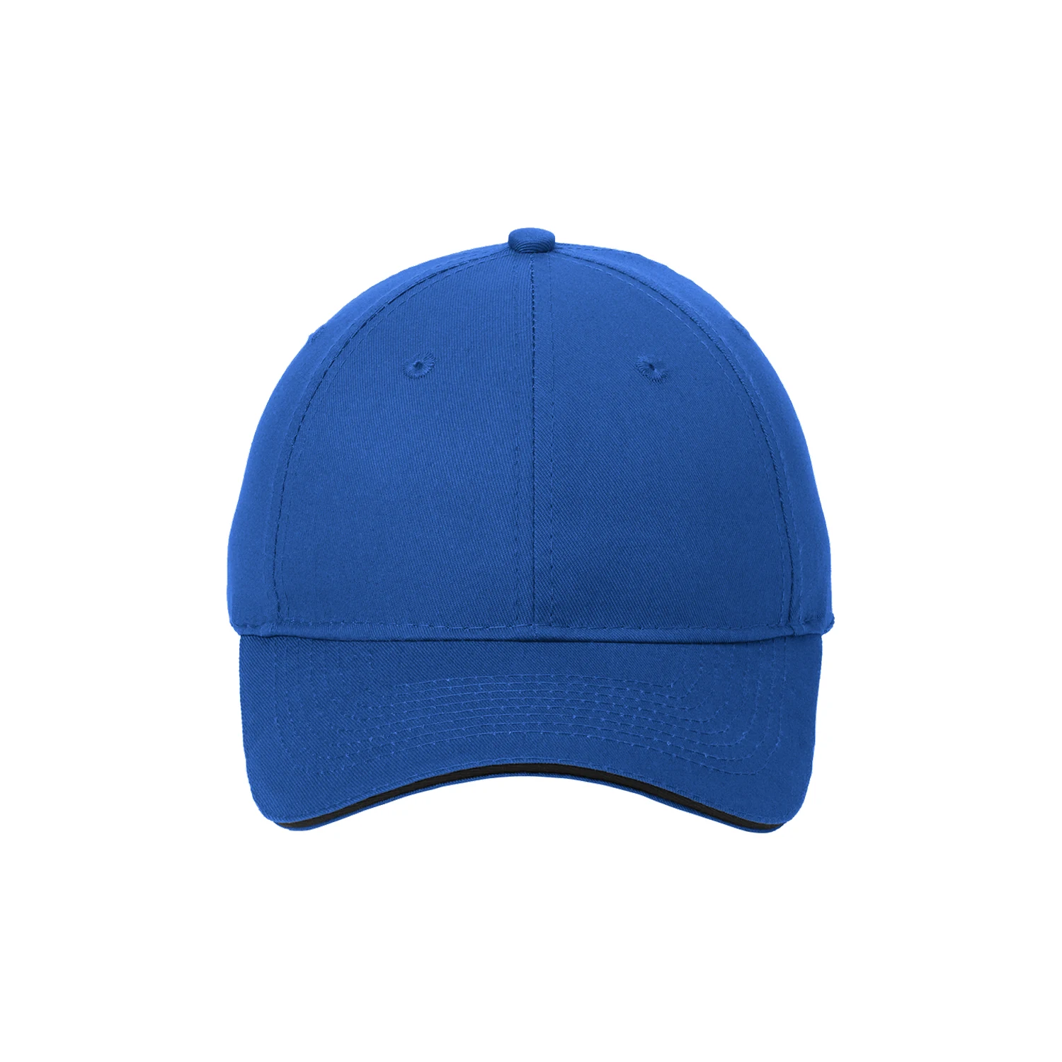Port & Company Unstructured Sandwich Bill Cap C919 - Royal Black