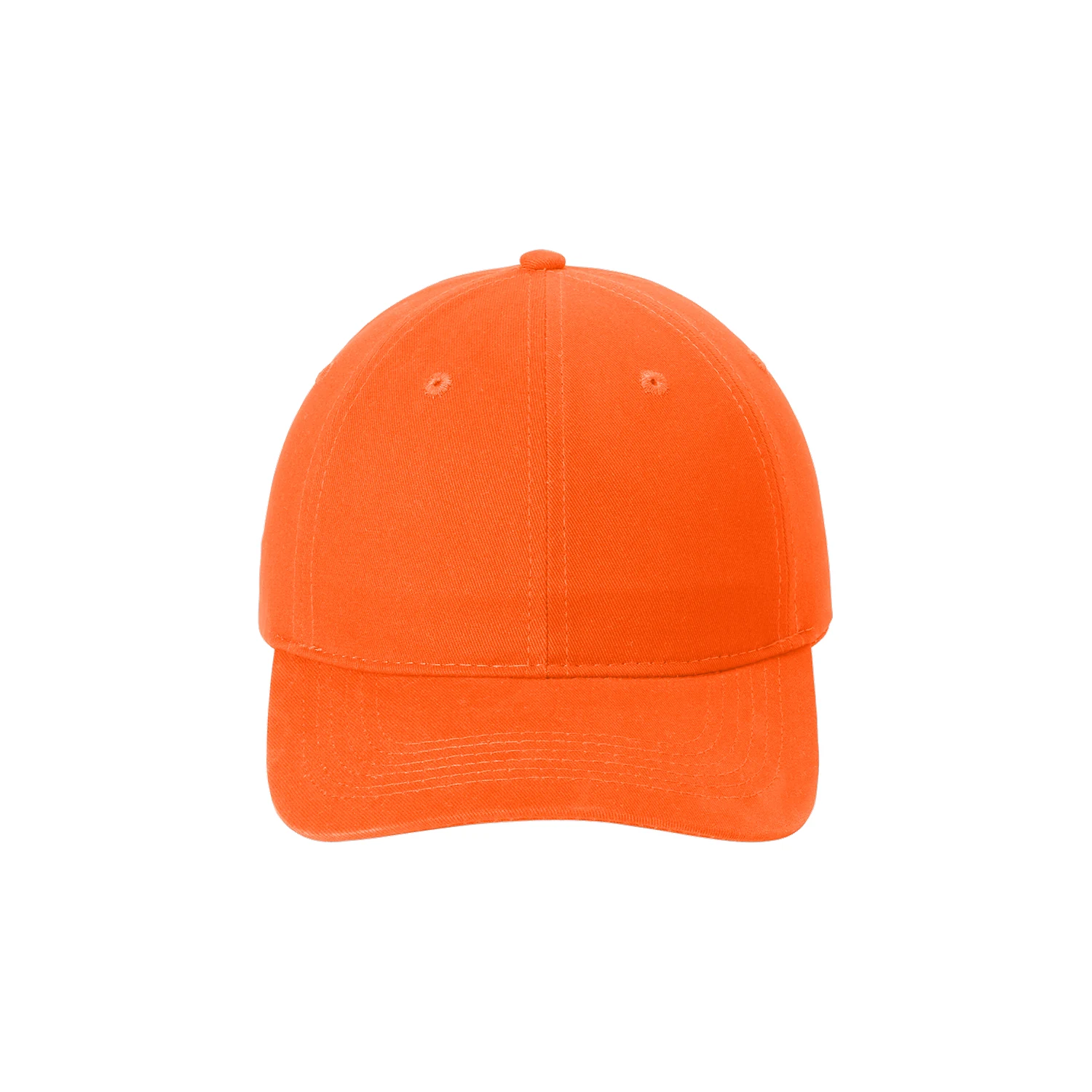 Port & Company Brushed Twill Low Profile Cap - Orange