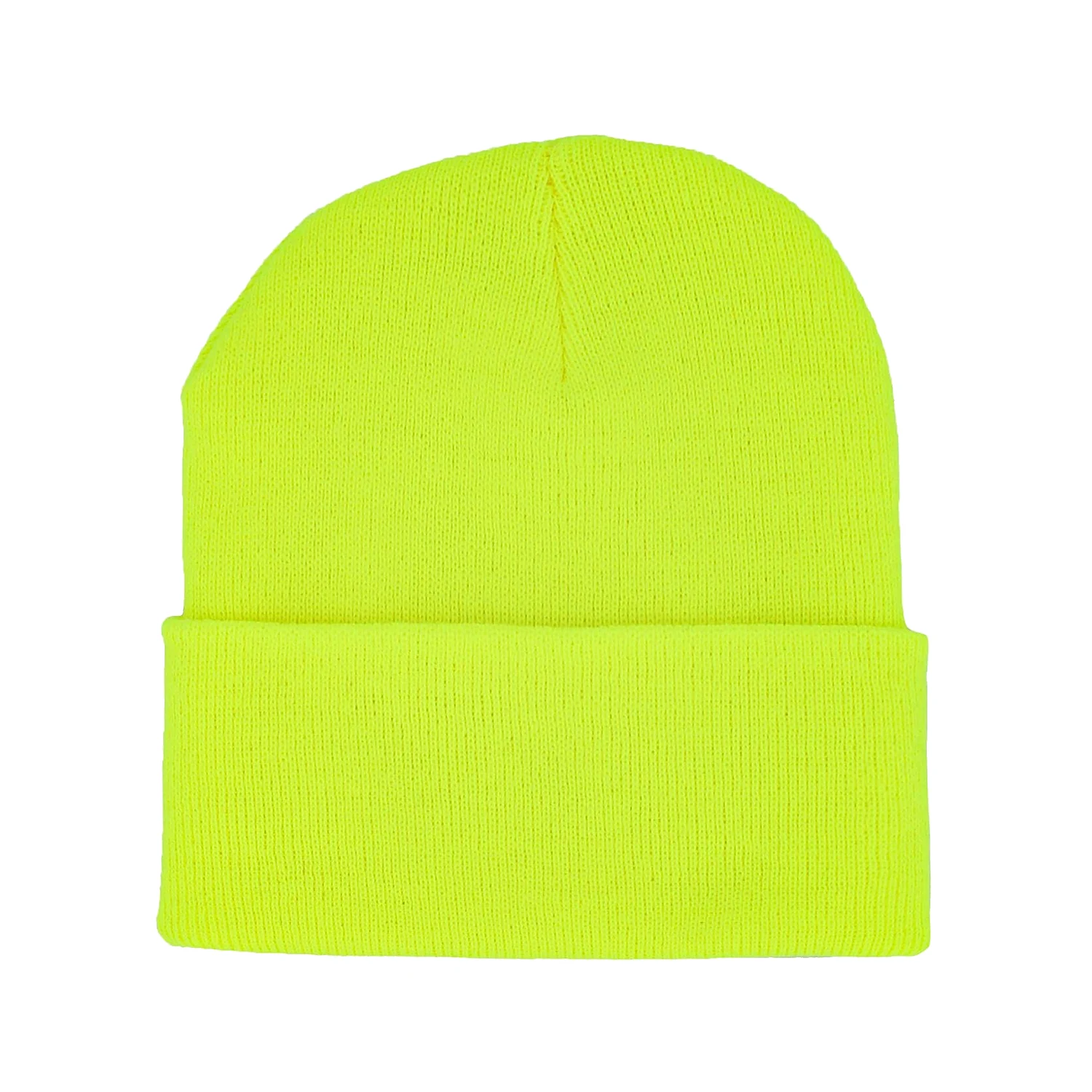 KBethos Solid Long Beanie KB4015 - Neon Yellow