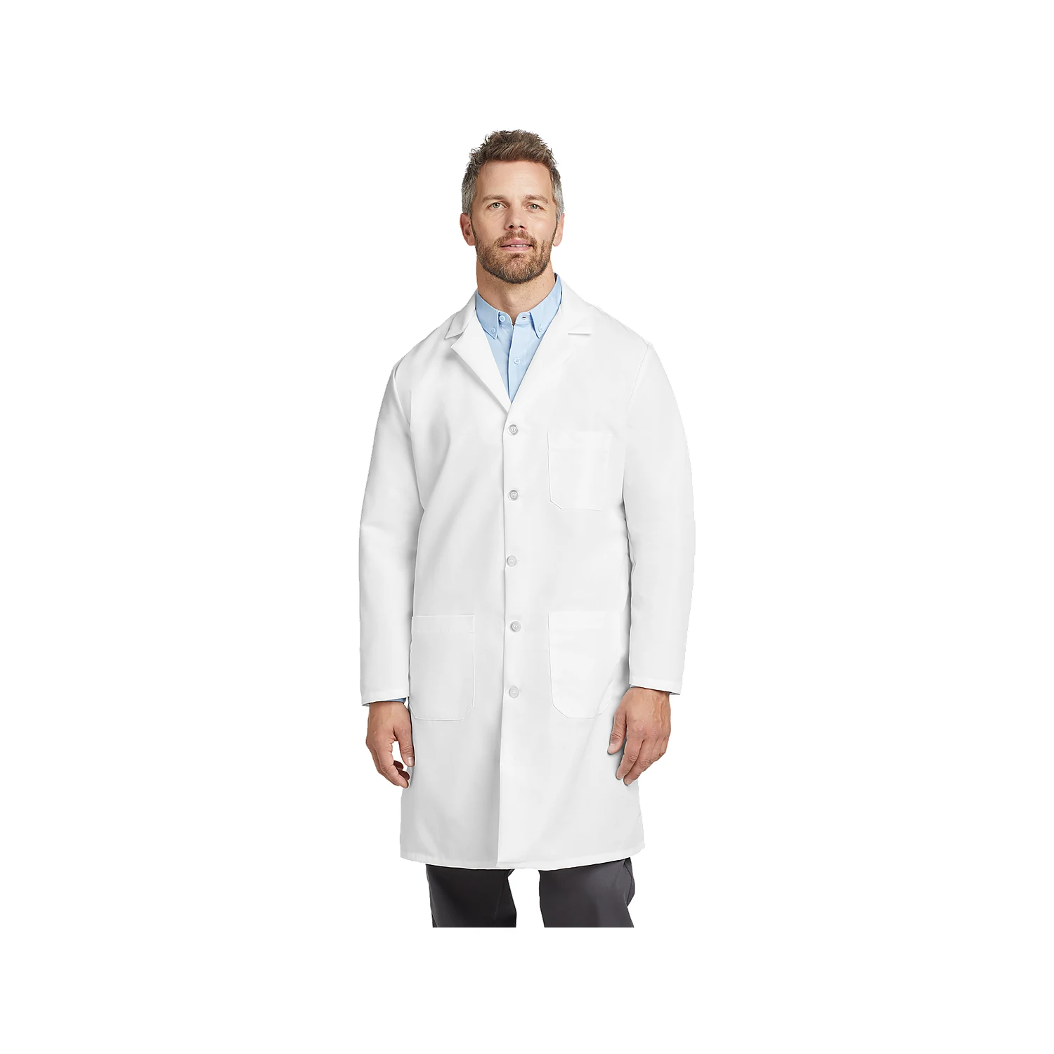 Red Kap Lab Coat - White