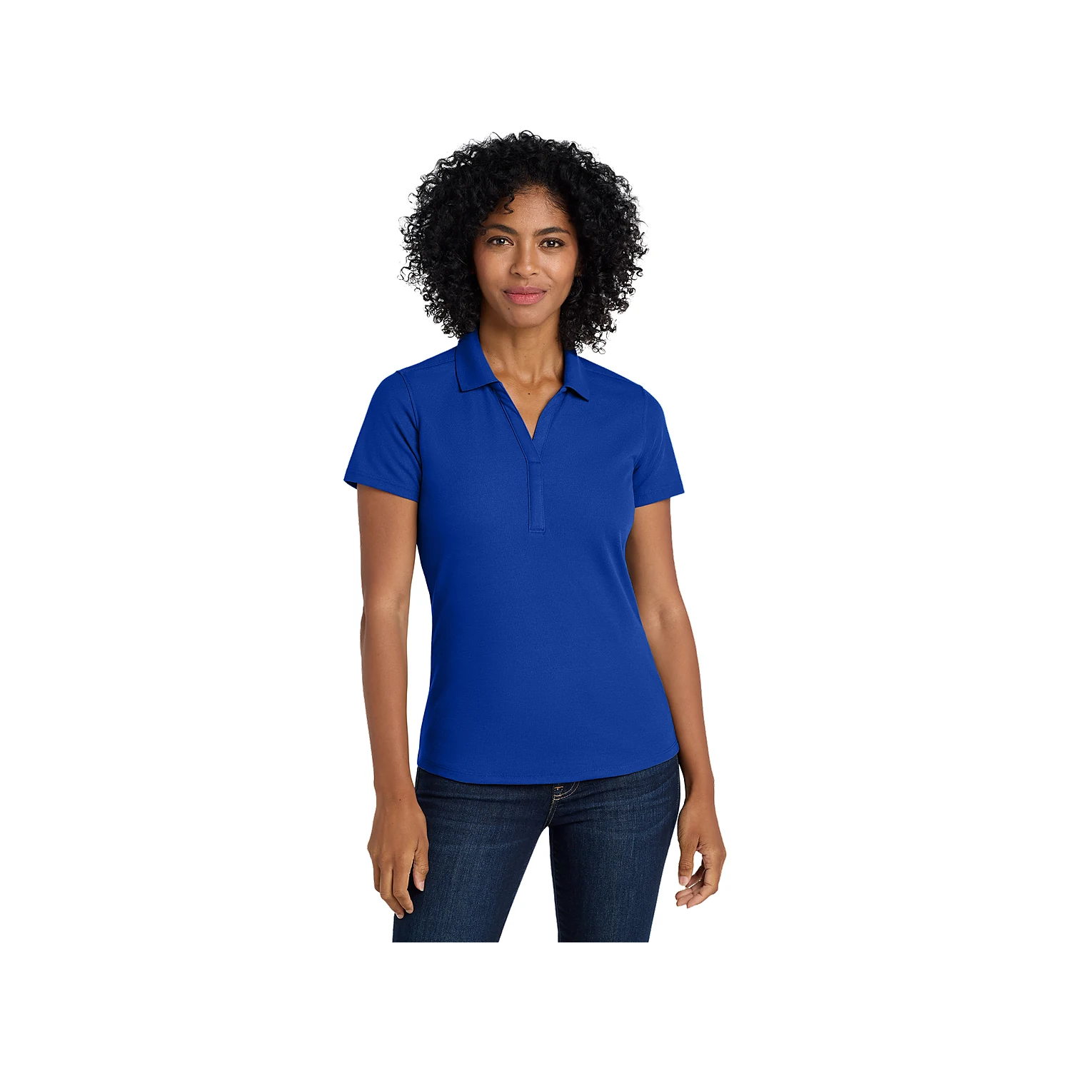 Port Authority Ladies EZPerformance Pique Polo - True Royal
