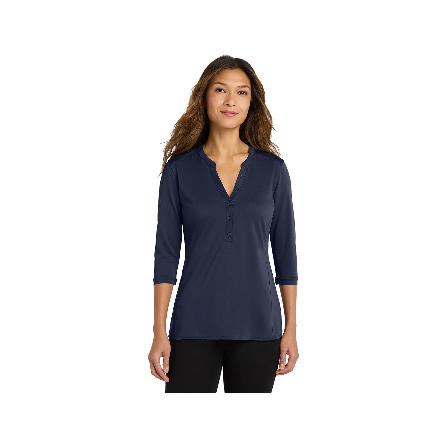 Port Authority Ladies UV Choice Pique Polo LK750 - True Navy