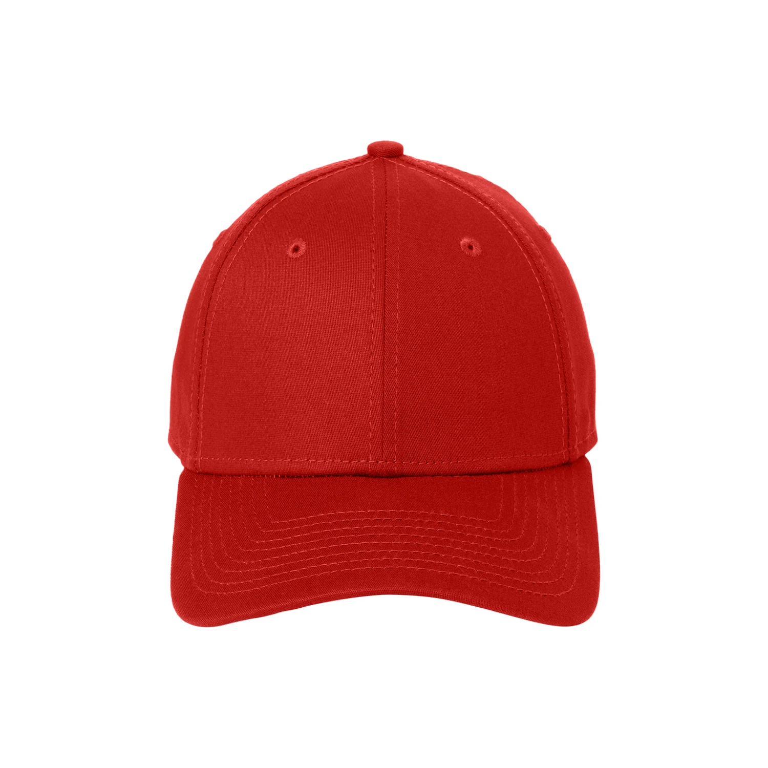 Era Structured Stretch Cotton Cap - Scarlet Red