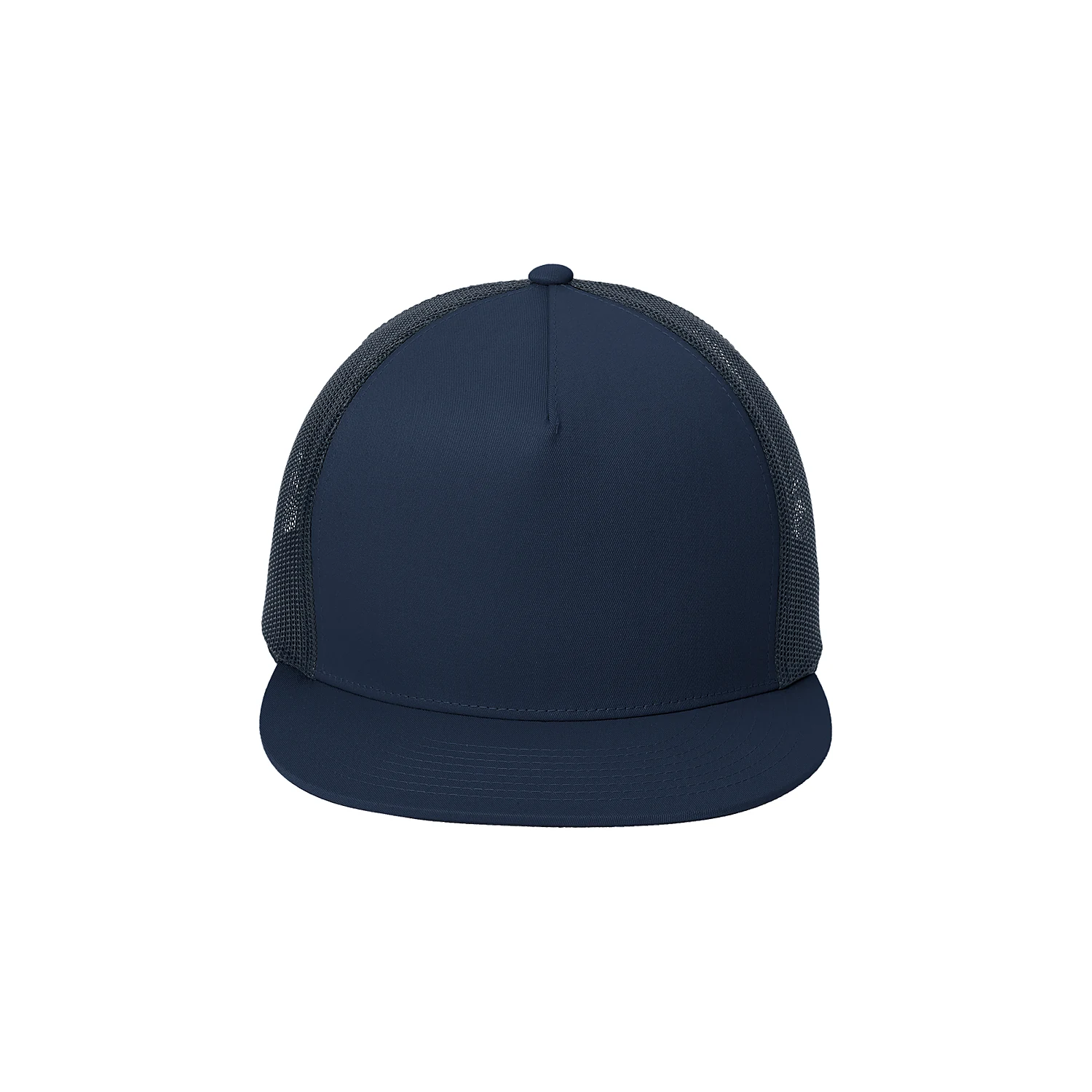 Sport-Tek YP Classics 5-Panel Classic Trucker Mesh Back Cap STC38 - True Navy