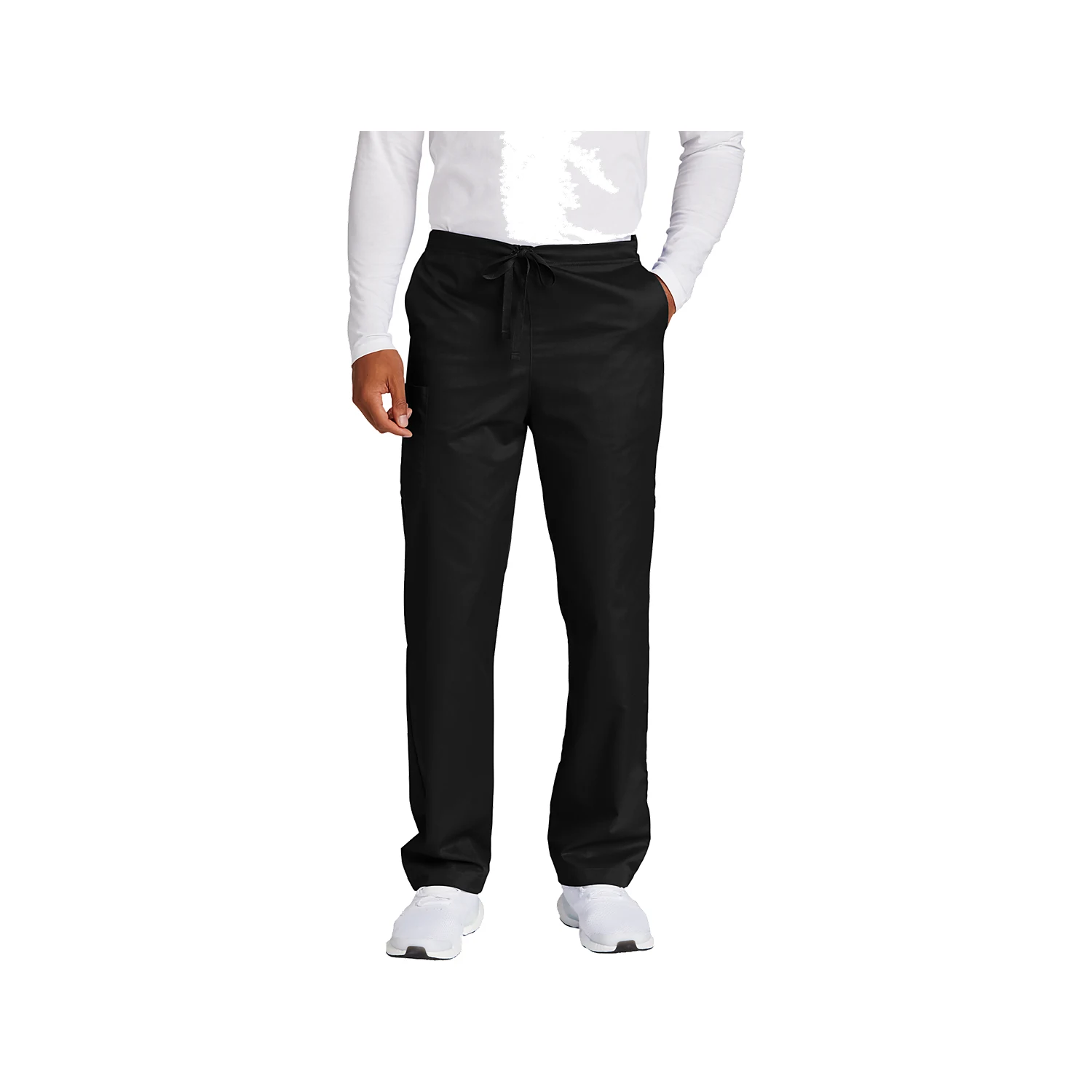 WonderWink Unisex WorkFlex Cargo Pant WW3150 - Black