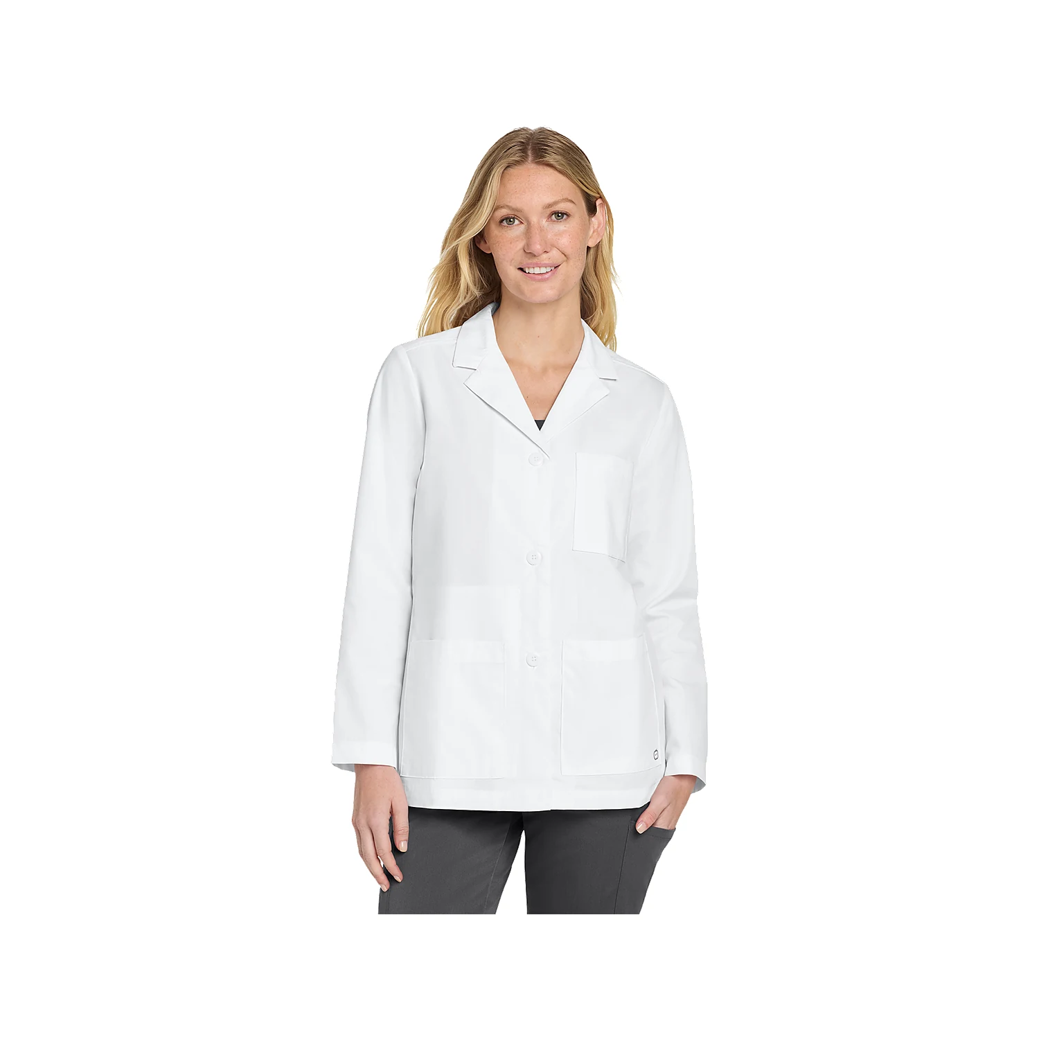 WonderWink Women's Consultation Lab Coat WW4072 - White
